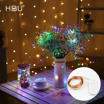

christmas decorations for home led strip light Colorful light string copper wire light decor lights Holiday Fairy Lights LED