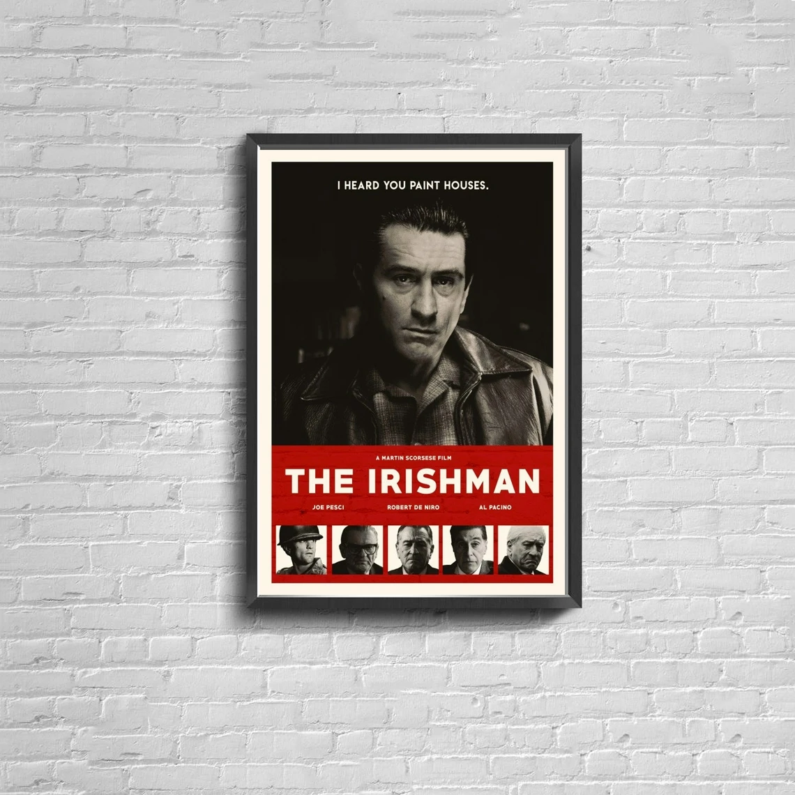 Ho Sentito Te Paint Houses Retro Alternativo Movie Poster Canvas Print Home Vintage Wall Painting Decoration (Senza Cornice)