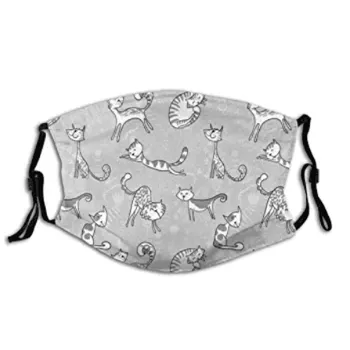 

Adult Mouth Masks Women Men Face Mask Washable Earloop Windproof Mask Mouth Muffle Mouth Cover Respirator Masques Mondmaskers