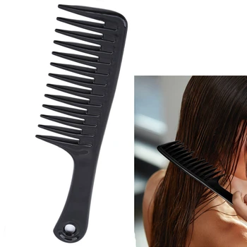 

Grove Hairdressing Comb Heat Resistant Woman Wet Detangle Curly Hair Brushes Pro Salon Styling Tools Multi-color Optional