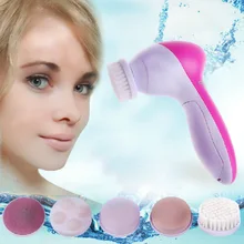 5-в-1 прибор для очистки лица бытовой чистящий инструмент Приспособления для красоты лица мыть инструмент удаления очищение кожи от угрей м