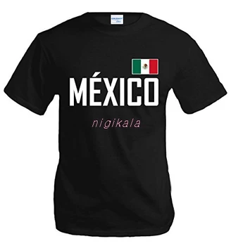 

New Fashion T Shirts 100% Cotton Short Sleeve T Shirt Flag of MEXICO High Quality Tops Tee Shirt For Man