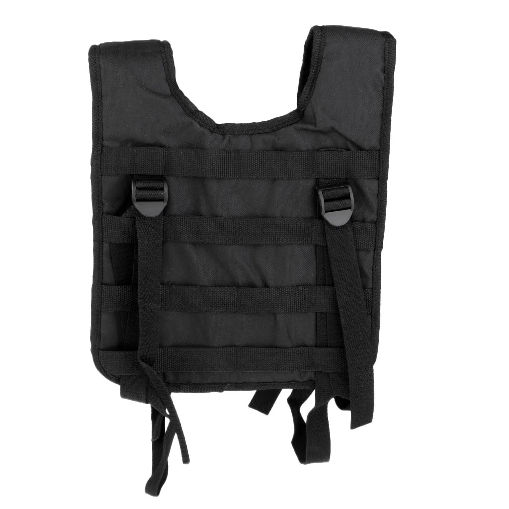 Modular Oxford H-Harness Molle Vest Suspenders for Battle Belt CP 5 Colors Tactical Vest for Camping 