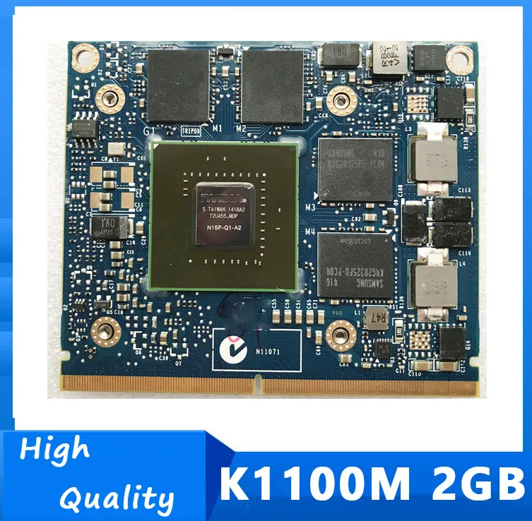 Original K1100M K 1100M Video Graphic Card N15P-Q1