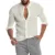 Men's Casual Blouse Cotton Linen Shirt Loose Tops 15