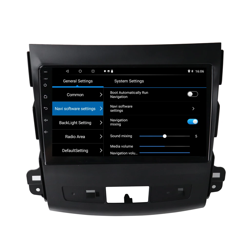 DSP Android 9,1 автомобильный dvd-плеер gps навигация для Mitsubishi Outlander 2006+ Автомобильное Стерео Радио мультимедийный плеер головное устройство видео