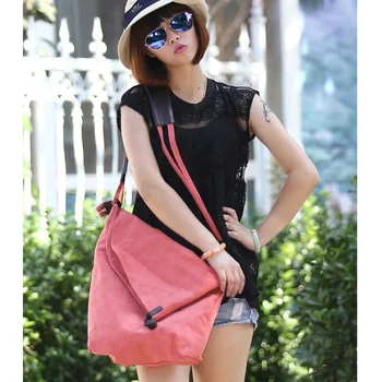 

Fashion Women's Messenger Bag Hobos Bag Canvas Large Crossbody Bags