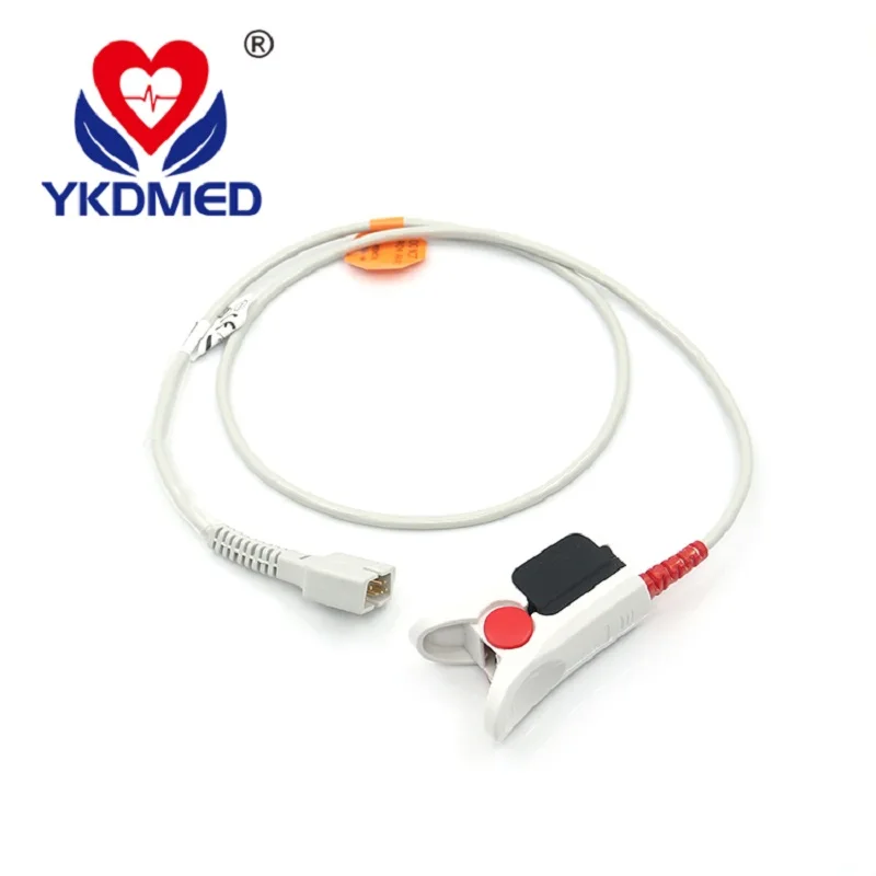 Датчик YKD spo2 совместим с датэк-ohmeda 3710 3740 1 м 9pin/медицинские аксессуары/бесплатная