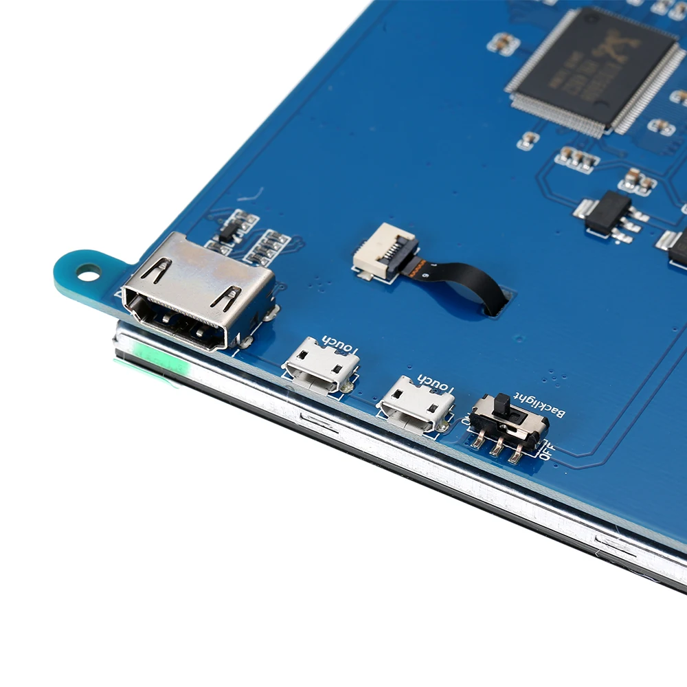 7 дюймовый емкостный сенсорный экран 1024x600 HD для ЖК модуля Raspberry pi|Сенсорный