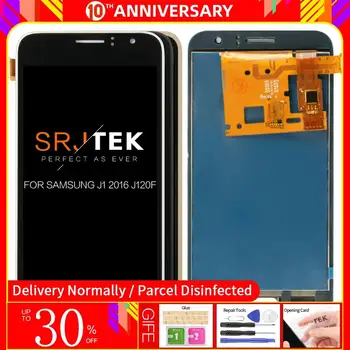 

j120f lcd For SAMSUNG GALAXY J1 2016 LCD J120 J120f J120M J120H Display Touch Screen Digitizer display for Samsung j120f lcd