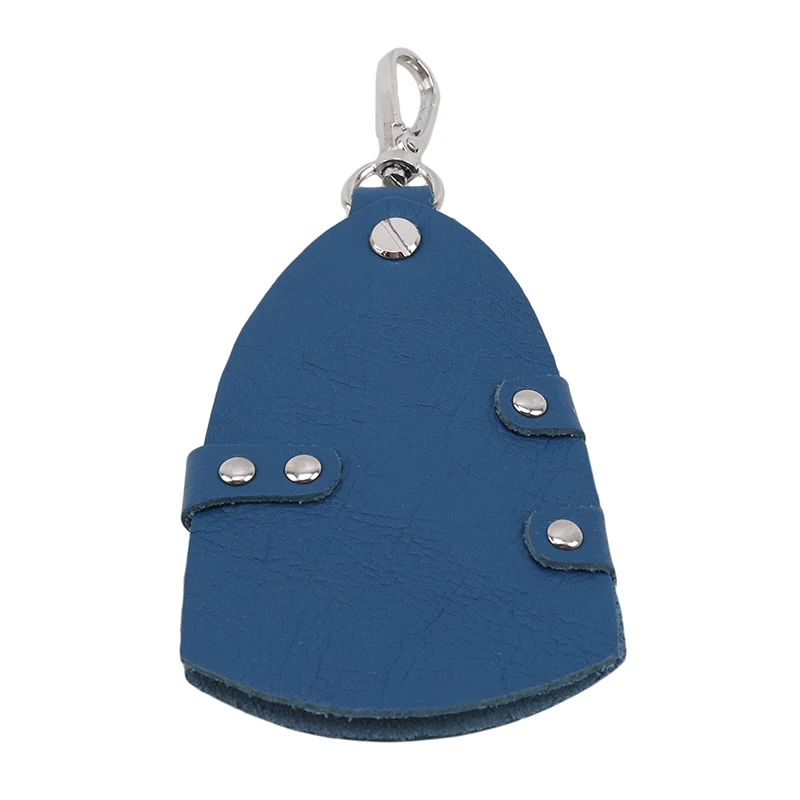 blue Кожаный брелок для мужчин и женщин, кошельки для ключей, органайзер для менеджеров, чехол для ключей, Femme, чехлы для ключей, Bolsa - Цвет: blue