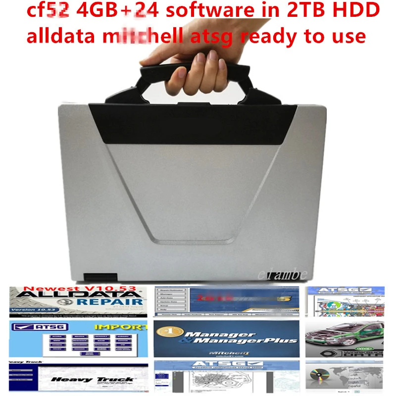2021 cf52 alldata All data auto repair Alldata m..chell ATSG 24 in 2TB