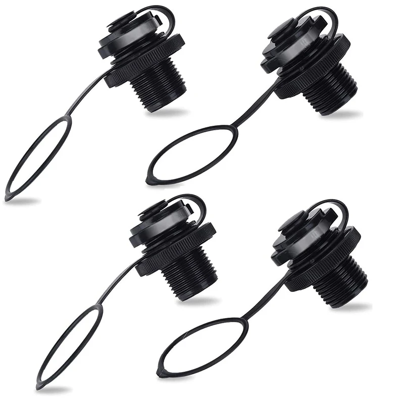 

4Pcs Boston Valve Replacement Universal Air Valve for Inflatable Raft Pool Boat Kayak Replacement