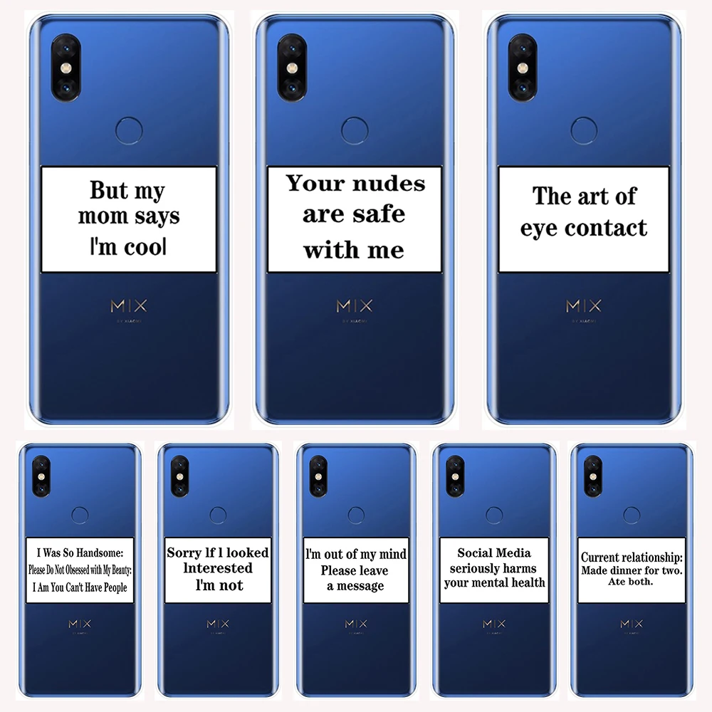 Мягкий ТПУ силиконовый чехол для телефона Xiaomi Mi Max Note 1 2 3 Милый Забавный персонаж