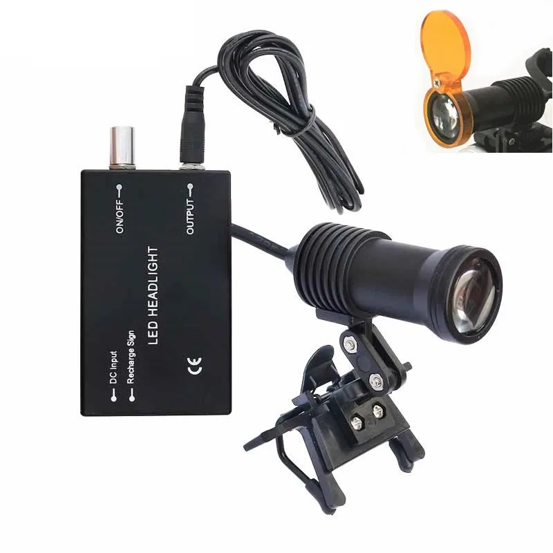 

5W LED Medical Headlight Headlamp Dental Sugical ENT Headlamp with Filter