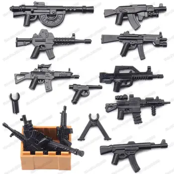 

Military Type 95 Step Guns Soldier Weapons Building Block Army Equipment Figures Accessories WW2 Model Boy Gift Educational Toys