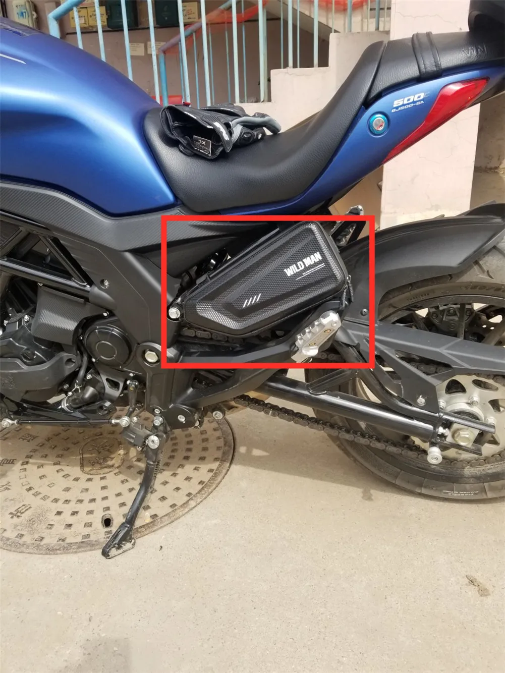 Для Benelli 502c BJ500 BJ 500 боковая посылка мотоциклетная Модифицированная твердая