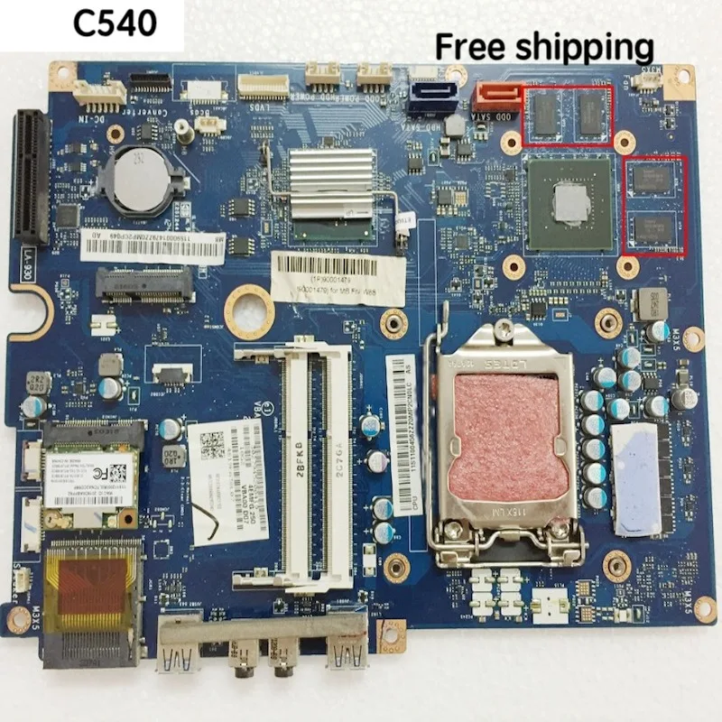 Материнская плата 90001479 для Lenovo C540 AIO CIH61S VBA00 системная 100% протестирована