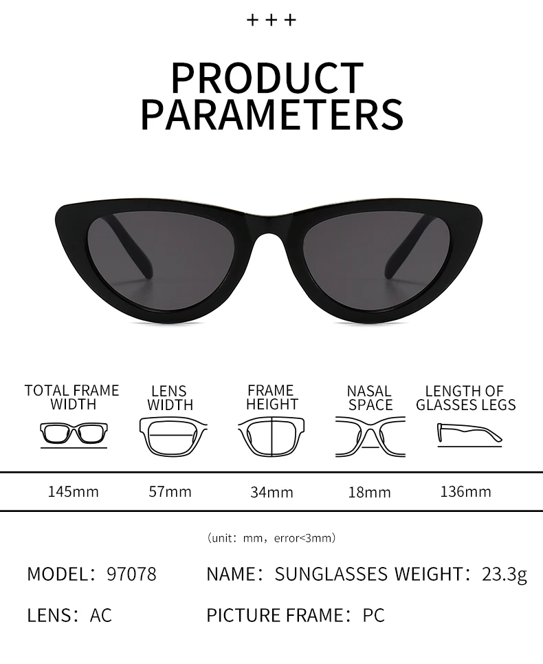 Sunglow Women Sunglasses 2021 Classic Style Men Shades Small & Lightweight Cat Eye Shades Sun Glasses Outdoor Decoration blue light glasses kmart