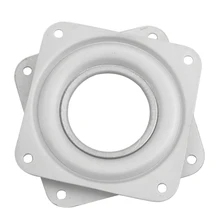 3 дюйма мебели пластины стол вращающаяся Платформа дисплей стойка для обеденного стола подшипник стола установка оборудования дома площади 360 градусов вращающийся