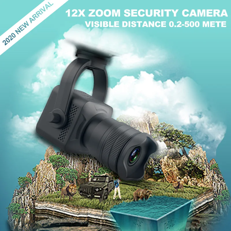 

QZT Smart IP Video Camera Long Distance Baby Monitor Wireless WIFI Home Security Camera 360° CCTV Surveillance Camera Outdoor