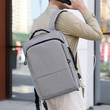 

Oxford Cloth Waterproof Men's Shoulder Bag Large Capacity Backpack Business Travel Backpack Gift May Bag