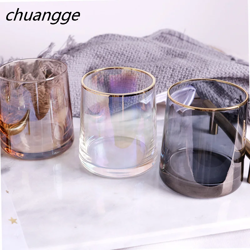 Wholesale Supplier Tumbler Candle Jars Crystal Candle Holders