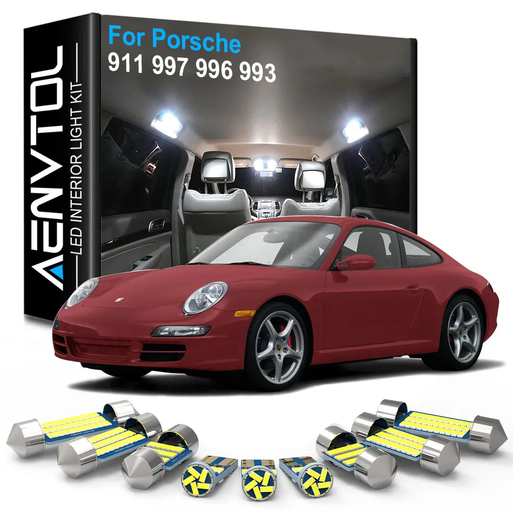 AENVTOL Canbus для Porsche 911 997 996 993 992 SC RC GT1 GT2 GT3 GTS RS RSR 991 2000 2002 аксессуары комплект