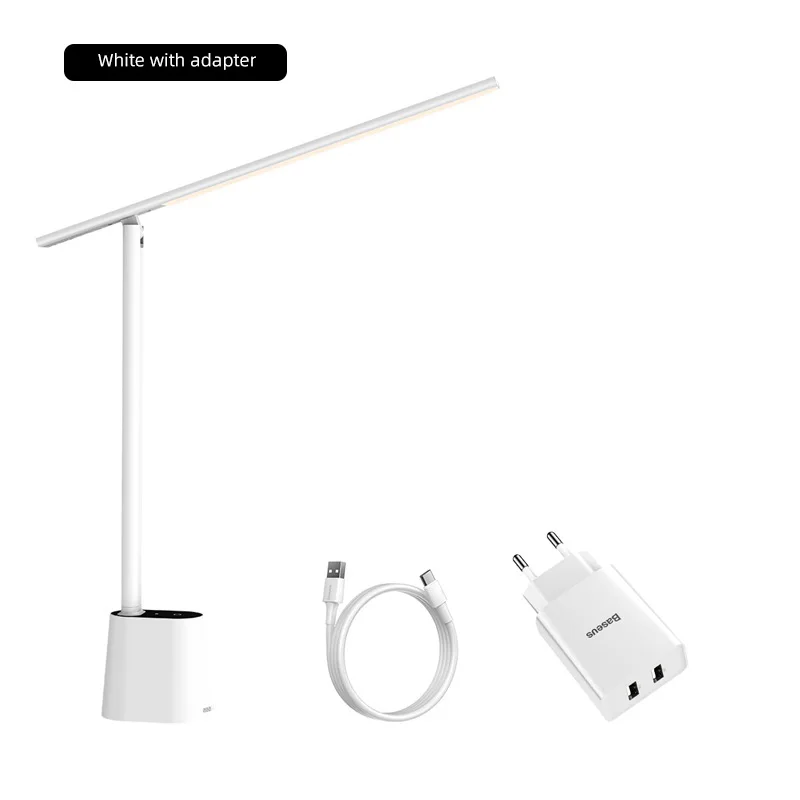 night lamp Baseus LED Desk Lamp Smart Adaptive Brightness Eye Protect Study Office Foldable Table Lamp Dimmable Bedside Read Night Lights unicorn night light Night Lights