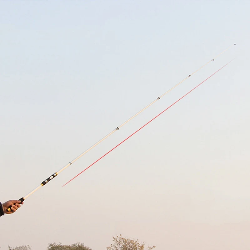 Vara de Pesca Vara de Fundição 30.m 3.6 Telescópica Duro Frp Fibra Fiação Carpa Acesso 2.1 m - 2.4 2.7 4 2.1 m 2.4 m 2.7 m 30.m