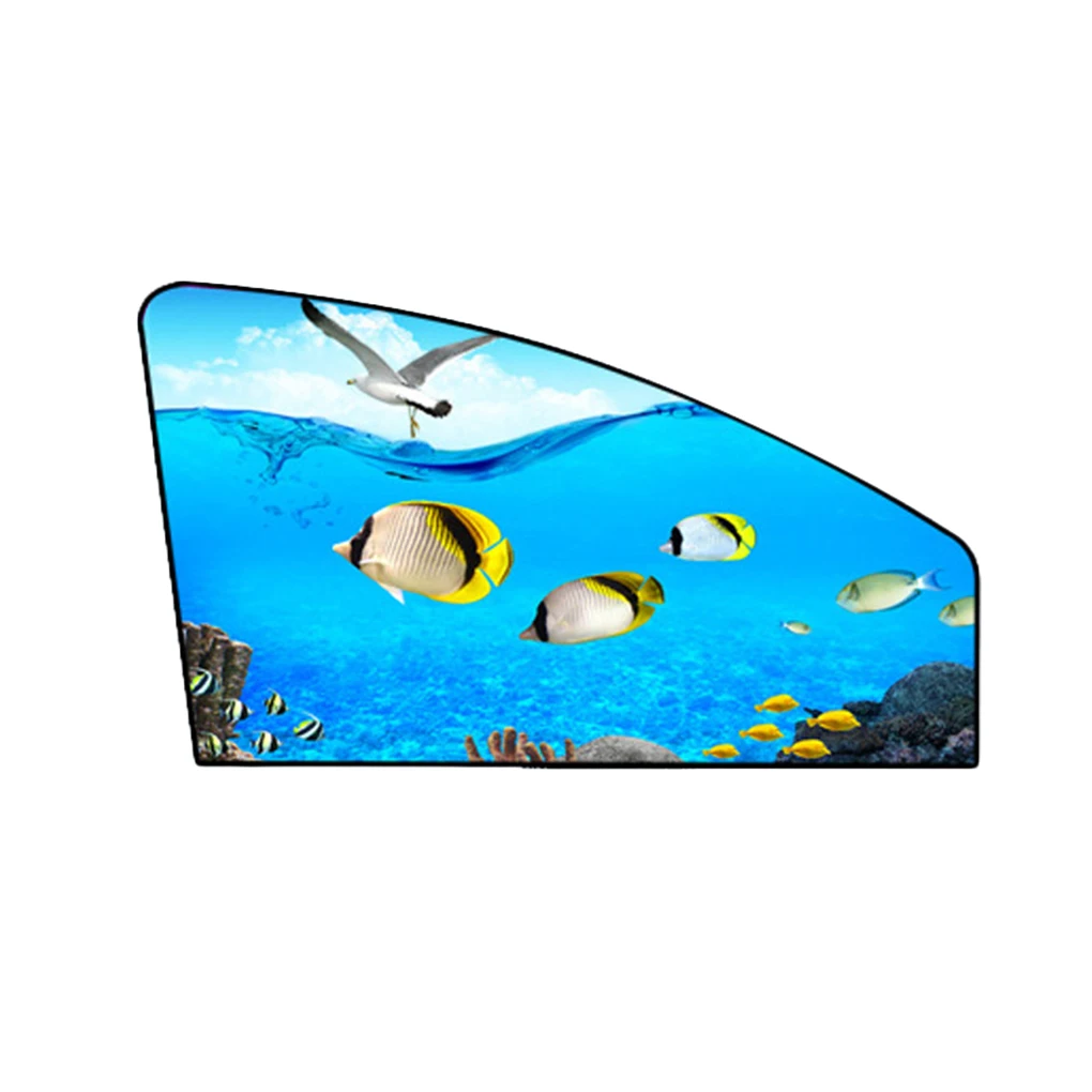 

Side Window Visor Magnetic Curtain Car Cartoon Sunshade Cute Summer Sun Protection for Baby Shield