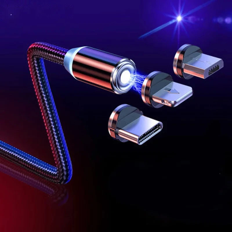 Фото Магнитный кабель Micro USB Type C для iPhone Samsung Xiaomi Redmi Android мобильный телефон быстрая Магнитный кабель Micro USB Type C для iPhone Samsung Xiaomi Redmi Android мобильный телефон быстрая