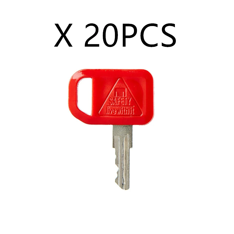 For John Deere Set Of 20 Excavator Keys Grader Dozer Backhoe AR51481 