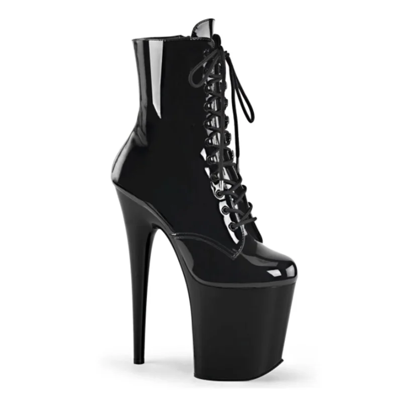 

New women's boots winter bare boots fashion boots warm boots 20CM stiletto winter boots ladies short boots 3-15 BBZAI