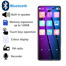 Yescool X10 Lossless MP3 Player Bluetooth Metal HiFi Portable Audio Walkman With speaker FM Radio EBook Recorder Music player