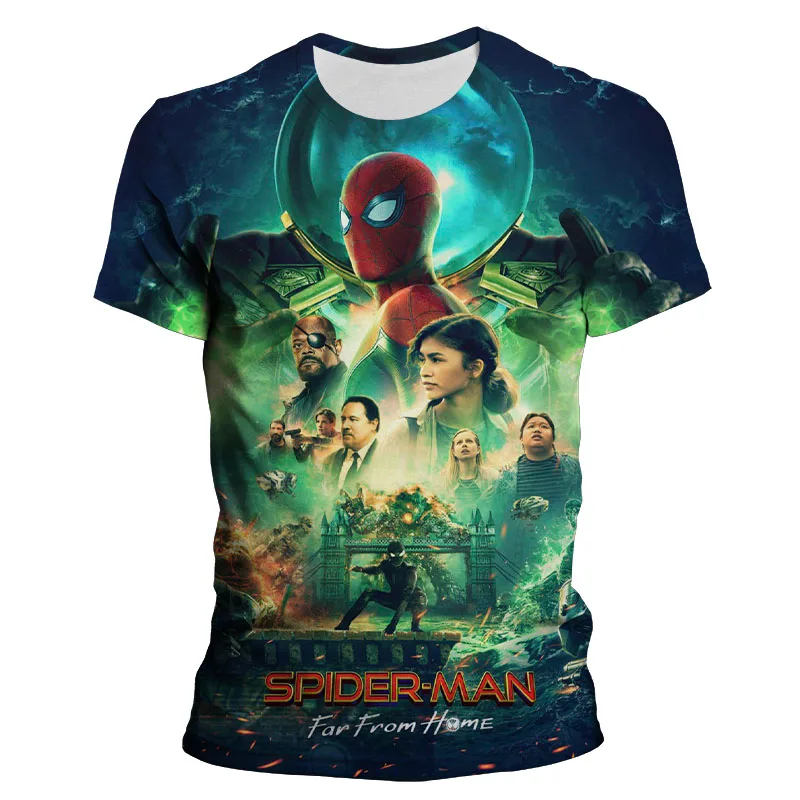 Spider Man Graphic Tee Shirt For Men 