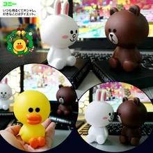 Cony коричневый Салли Кумамон трясущийся автомобиль украшение прекрасные рождественские подарки стол украшение автомобильные аксессуары интерьер автомобиля украшения