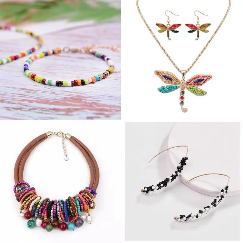 200-1000Pcs 2/3/4mm Charm Czech Glass Seed Beads DIY Bracelet Necklace Beads For Jewelry Making DIY Earring Necklace