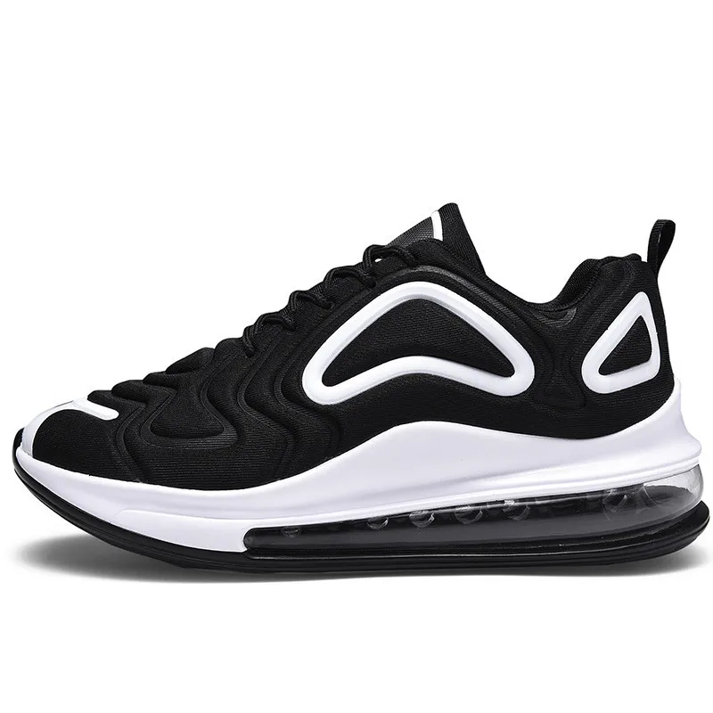 CP black white 720 8 цветов, мужские кроссовки для бега с воздушной подушкой, пара спортивных кроссовок, удобные спортивные кроссовки, кроссовки, Уличная прогулочная обувь - Цвет: CP black white 720