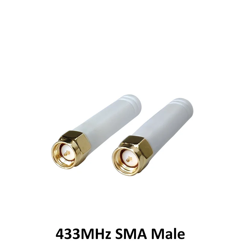 Антенна 433 МГц 2 шт. разъем штекера 3 дБи SMA направленная антенна небольшого