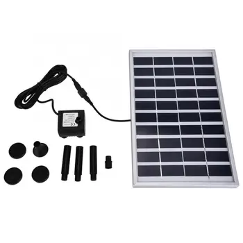 

5W Miniature Solar Water Pump Brush-less Aquarium Fountain Pond Solar Submersible Water Pump Pond Pool Supplies