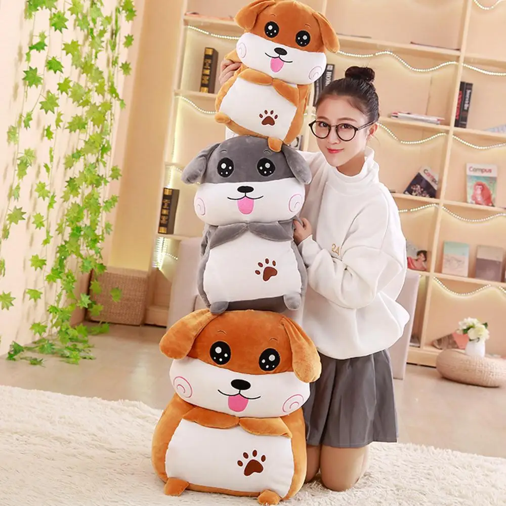 Горячая новинка, милая кукла в виде собаки Kawaii, мягкая плюшевая игрушка, качественная игрушка для сна, подарок на день рождения, украшение для девочки, Детская кукла