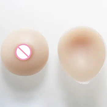 

E Cup 1400g Silicone Fake Breast Boobs Transvestite False Breast Forms CT Strapless Bra Silicone Bra Bras for Women
