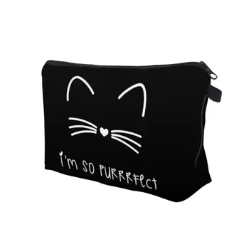 

Multifunction Printing Cute Cat Travel Cosmetic Bag Makeup Case Pouch Organizer