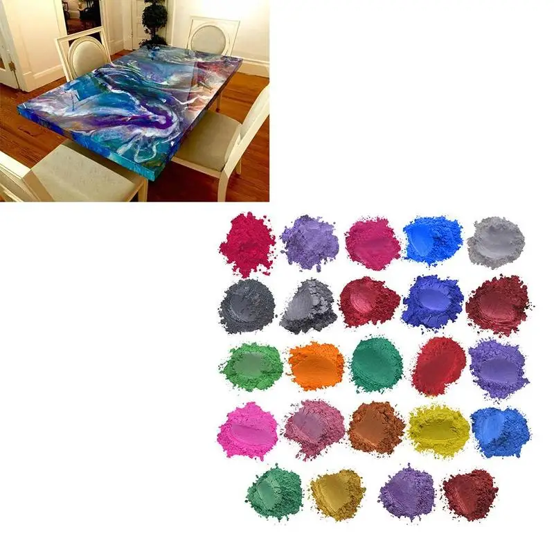 

DIY Slime Kit Glitter Powder Filler Pigment Decoration Toys Pearl Powder Dye Fluffy Slime Accessory Christmas Girls Gift Toy