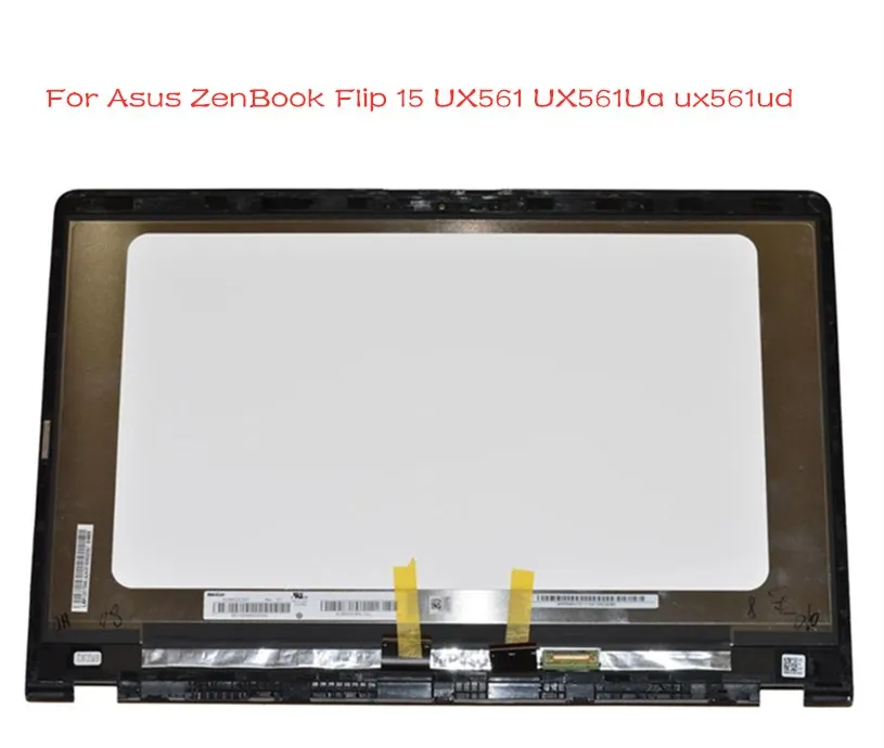 15," ЖК-дисплей DisplayFor Asus UX561 UX561U UX561UA ux561ud N156HCE-EN1 сенсорная сборка lcd