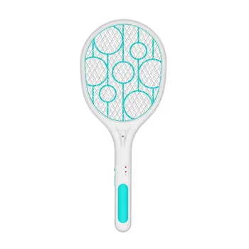 

Rechargeable Led Bug Zapper Racket Electric Fly Swatter Mosquito Killer Kill Bugs Instantly And Effectively
