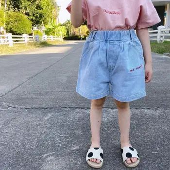 

2020 new girls denim shorts summer fashion girls shorts 1-6t HO528