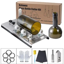 Резак для стеклянных бутылок из нержавеющей стали регулируемые размеры машина для резки металлических стеклянных бутылок Стеклянная бутылка DIY режущие инструменты для бутылок