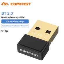 Adaptateur Usb Bluetooth 5.0 pour Pc Windows 7 8 10, ordinateur portable, récepteur, transmetteur, haut parleur, écouteurs, Dongle